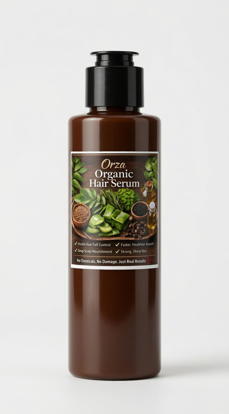 Orza Organic Hair Serum